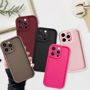 Ốp lưng iphone viền cao chống sốc basic 6/6s/6plus/7/8/plus/x/xs/11/12/13/14/15/pro/max/plus/promax