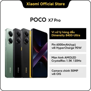 POCO X7 Pro 5G (8+256GB | 12+256G) | Màn hình 6.67″ 120Hz AMOLED | D8400-Ultra | Camera 50MP OIS