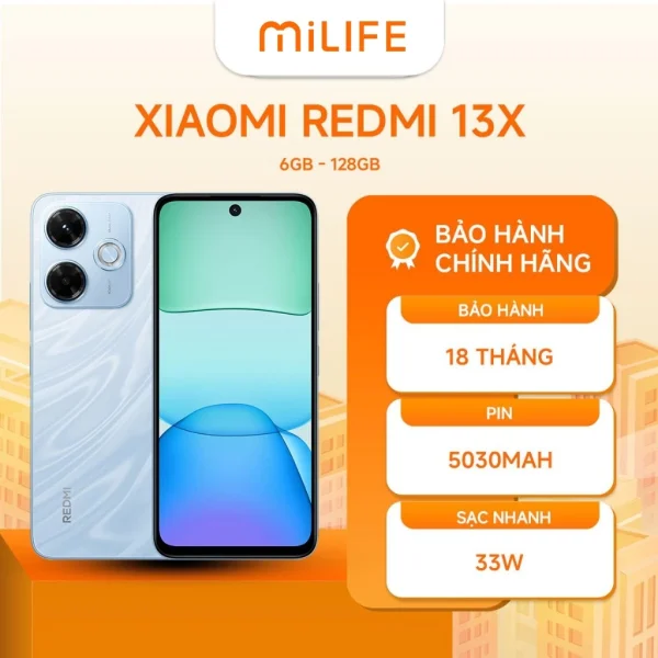 Điện Thoại Xiaomi Redmi 13X 6GB 128GB Chính Hãng BH 18 Tháng