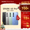 Điện thoại TECNO SPARK 40 PRO (8+8)GB/128GB – Màn hình AMOLED 1.5K & 144Hz | Mỏng 6.69mm | 5200mAh sạc 45W