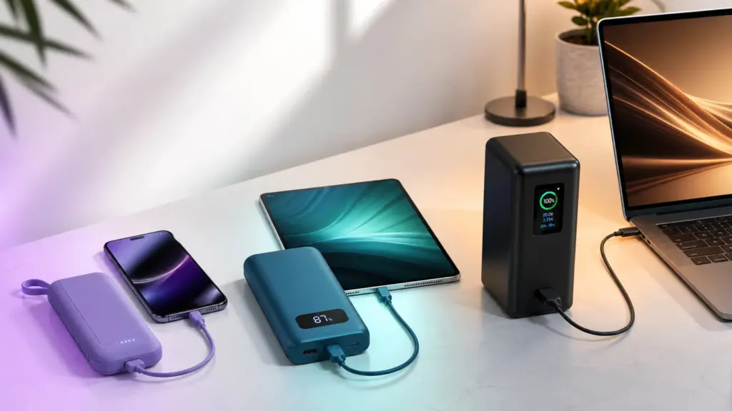 Top 3 sạc dự phòng 20.000mAh: chọn 30W, 55W hay 130W?